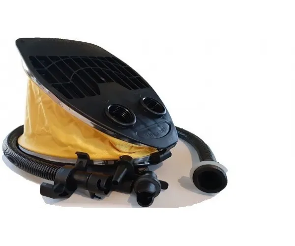 12SPRINGS Schuin vlak grijs/licht blauw L200xB100xH40 cm