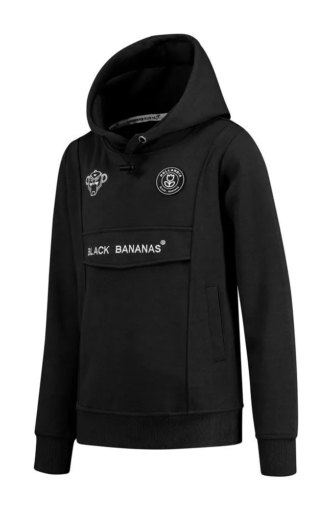 Black Bananas Mask Hoody Junior