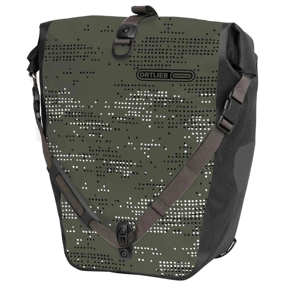Fietstas Ortlieb Back Roller Design Dotwork 20L Olive Black