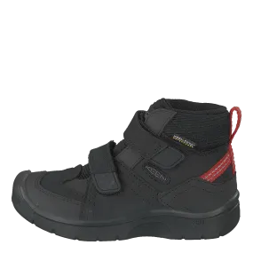 Keen schoenen Hikeport Mid Strap Wp Black/bright Red