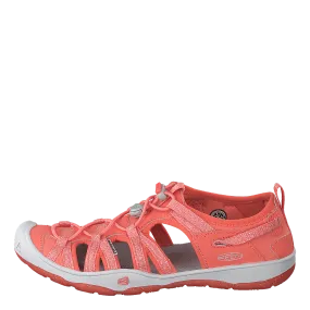 Keen schoenen Moxie Sandal Youth Coral/vapor