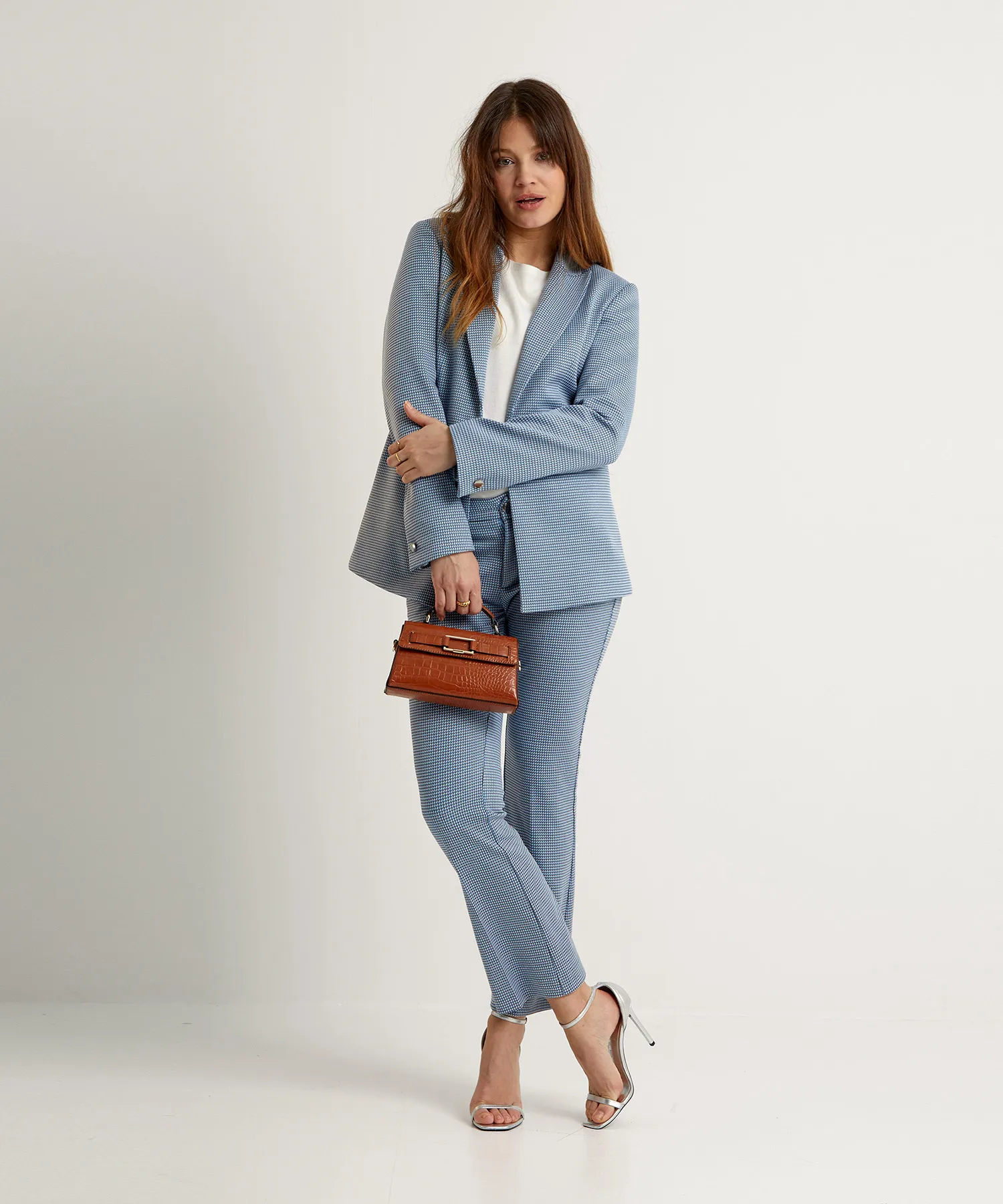 Liu Jo jacquard blazer minimal