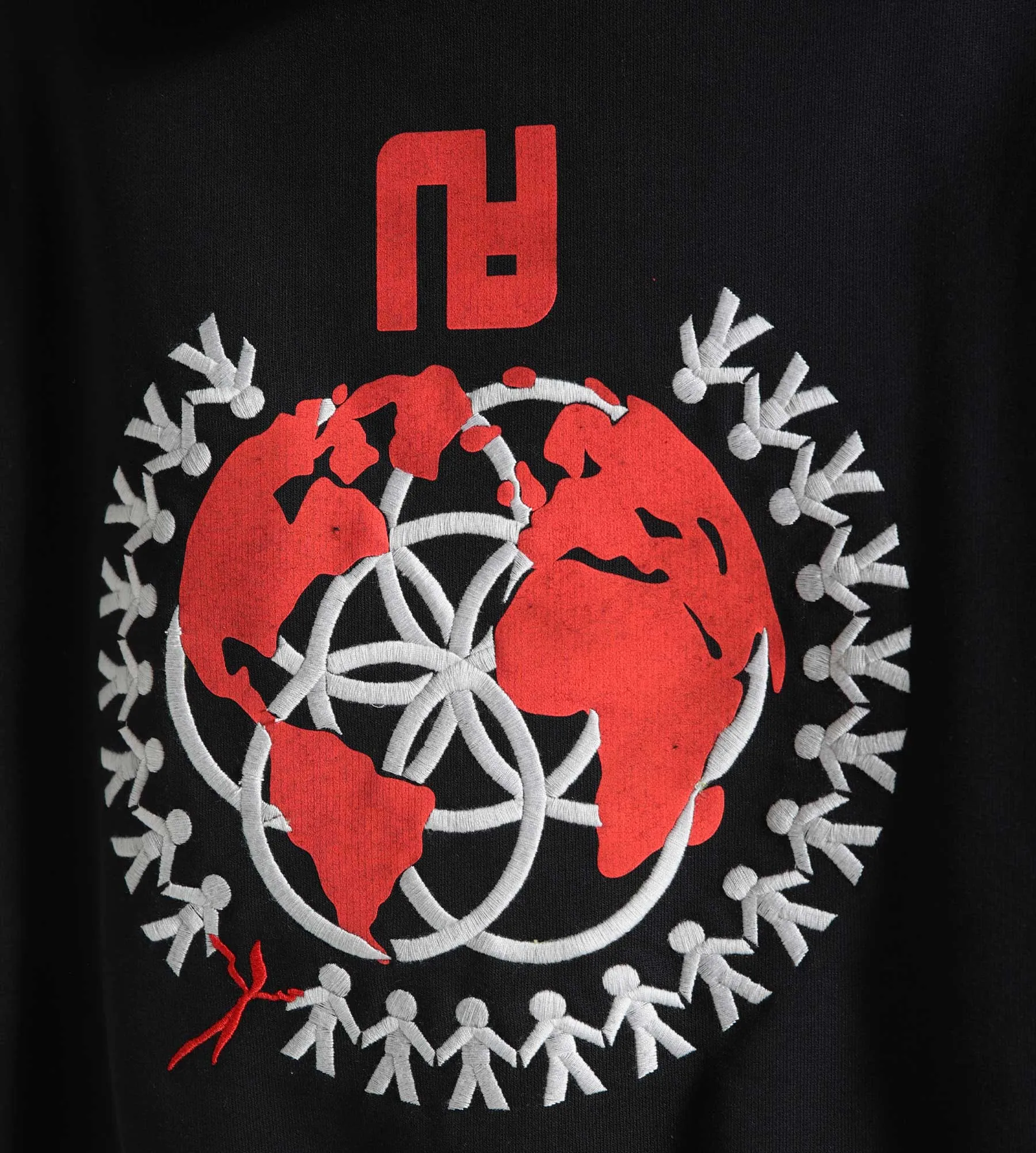 No Art Humans Hoodie Black