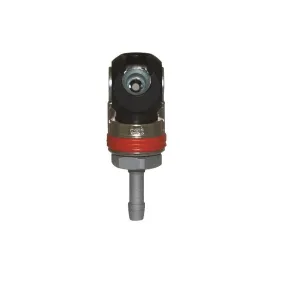 Pneumatische knikkoppeling TST model E1, DN8 slangaansluiting 10mm art. 20500127