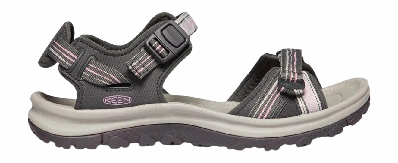 Sandaal Keen Women Terradora II Open Toe Dark Grey Dawn Pink WF