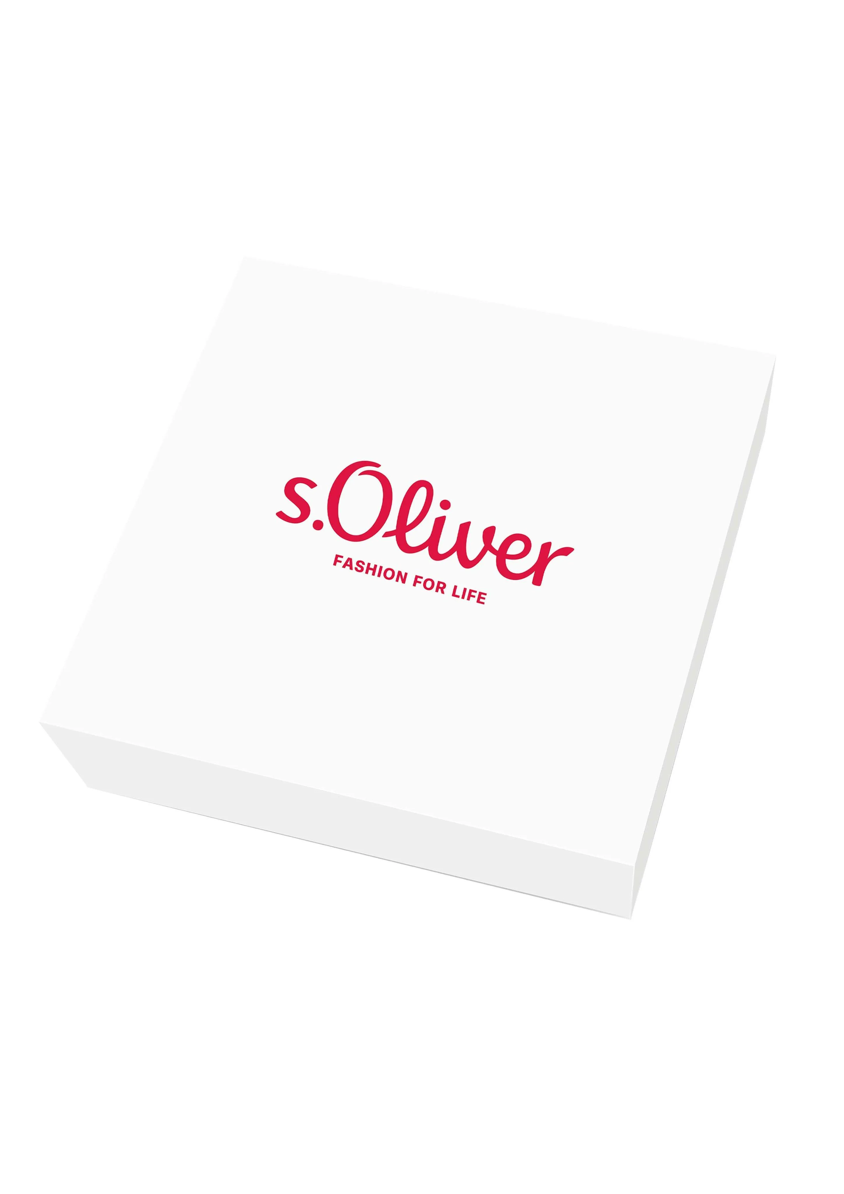 S.OLIVER LEREN ARMBAND MET BEADSDETAIL