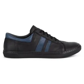 WASAK Casual leren herenschoenen 0150W zwart