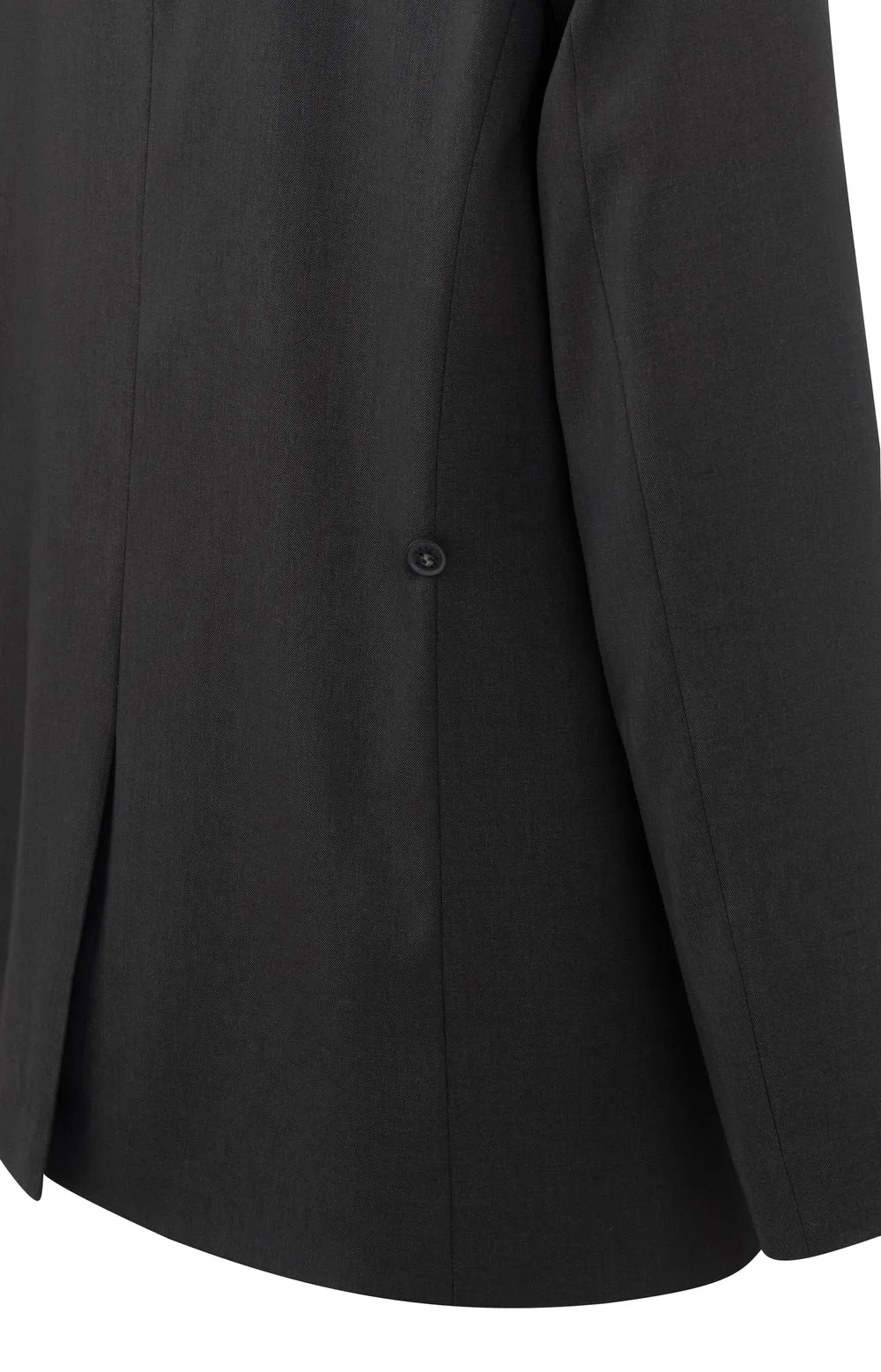 YAYA 01501053409 BLAZER MET DOUBLE BREASTED KNOOPSLUITING ANTRACITE MELANGE
